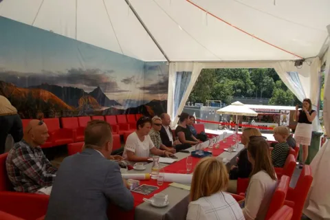 "Kulturalne" spotkanie na Placu pod Gubałówką