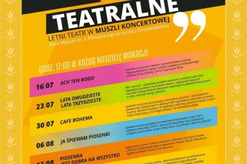 Letni Teatr w Muszli Koncertowej