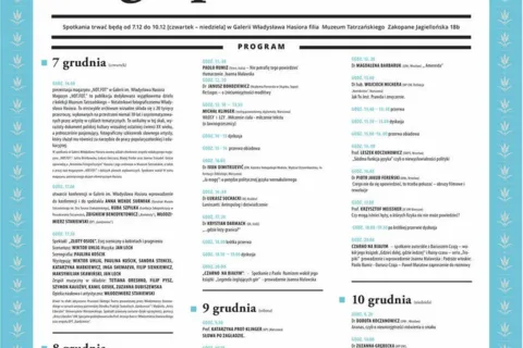 VII ZAKOPIAŃSKIE SPOTKANIA ANTROPOLOGICZNE
