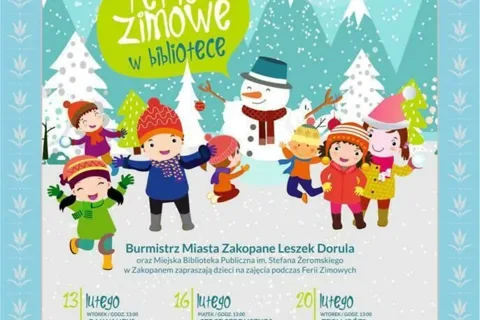 Zapraszamy na ferie zimowe w bibliotece