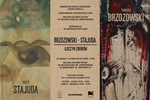 Wernisaż wystawy Brzozowski - Stajuda ILOCZYN ZBIORÓW