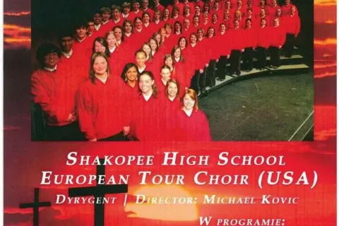 Koncert chóru szkolnego z USA