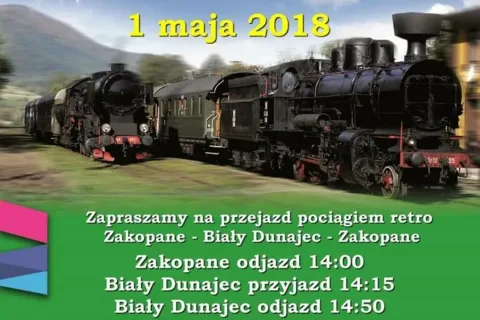 Majówka z parowozem pod Tatrami