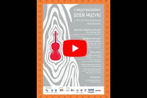 Jubileuszowy V Międzynarodowy Dzień Muzyki w Zakopanem - TRANSMISJA KONCERTU