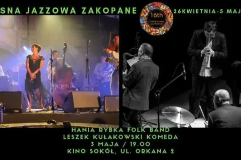 Folk & Jazz pod Tatrami | Hania Rybka Folk Band | Leszek Kułakowski Komeda