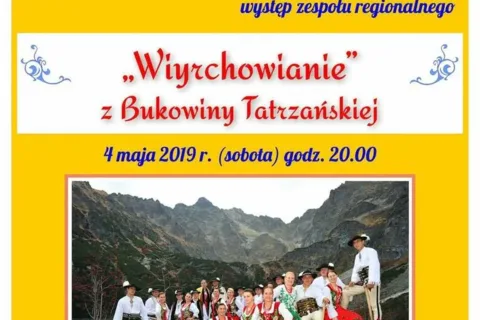 Występ zespołu regionalnego "Wiyrchowianie"