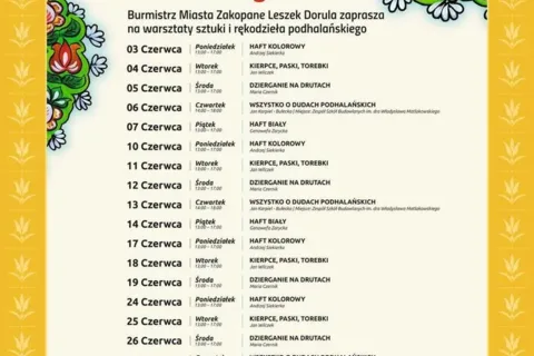 Warsztaty z popularyzacji zakopiańskiego dziedzictwa kulturowego