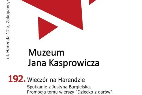 192. Wieczór na Harendzie. Spotkanie z Justyną Bargielską