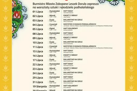 Warsztaty sztuki i rękodzieła