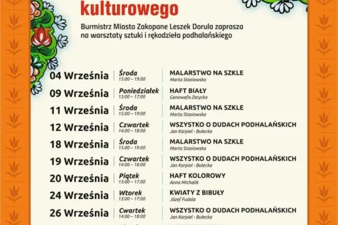 Warsztaty sztuki i rękodzieła w Czerwonym Dworze