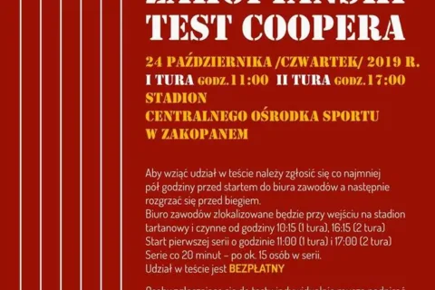 XIII Zakopiański Test Coopera