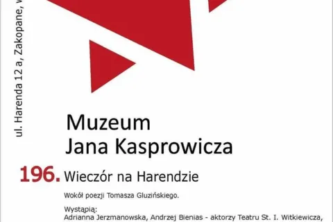 196. Wieczór na Harendzie: Wokół poezji Tomasza Gluzińskiego