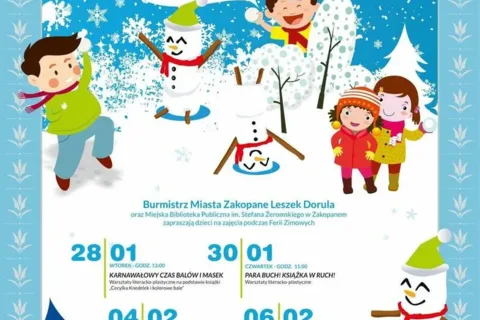 Para buch! Książka w ruch! Ferie w Bibliotece