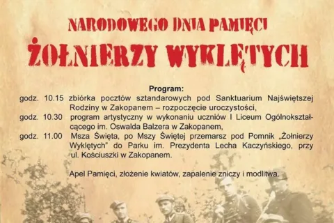 Obchody Narodowego Dnia Pamięci Żołnierzy Wyklętych