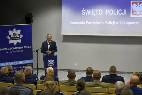 Powiatowe Obchody Święta Policji pod Tatrami