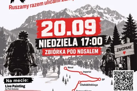Zakopane, ruszamy! Masa krytyczna już 20 września!