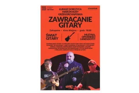Zawracanie gitary – wyjątkowy koncert w Kinie Miejsce