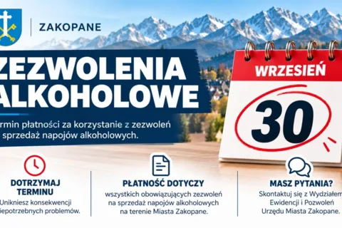 30 wrzesnia upływa termin płatności za zezwolenia alkoholowe