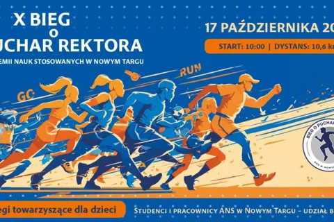 X Bieg o Puchar Rektora ANS w Nowym Targu