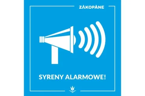 Komunikat- syreny alarmowe