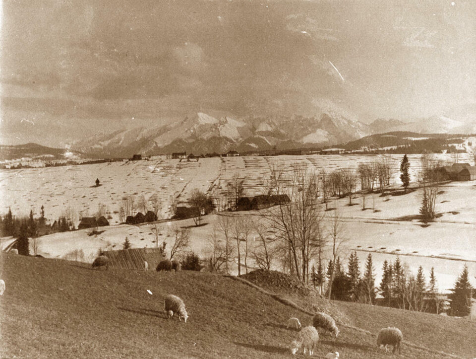 Zakopane i Tatry na starych fotografiach