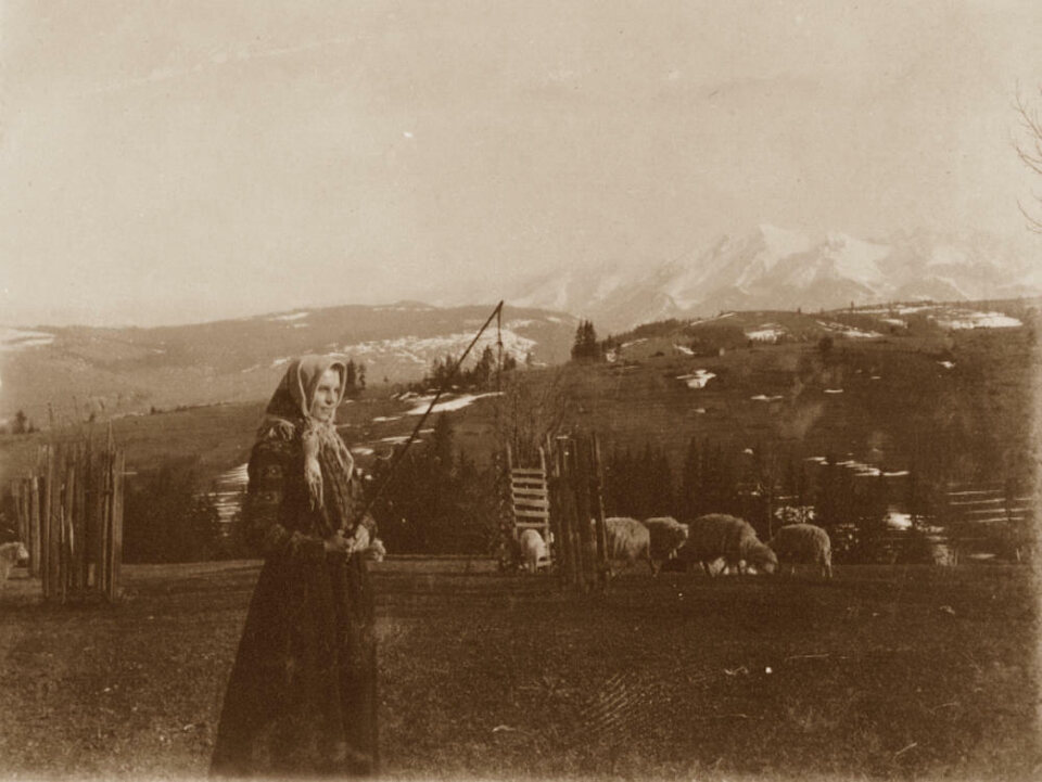 Zakopane i Tatry na starych fotografiach