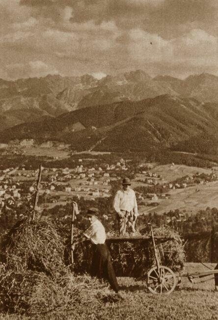 Zakopane i Tatry na starych fotografiach