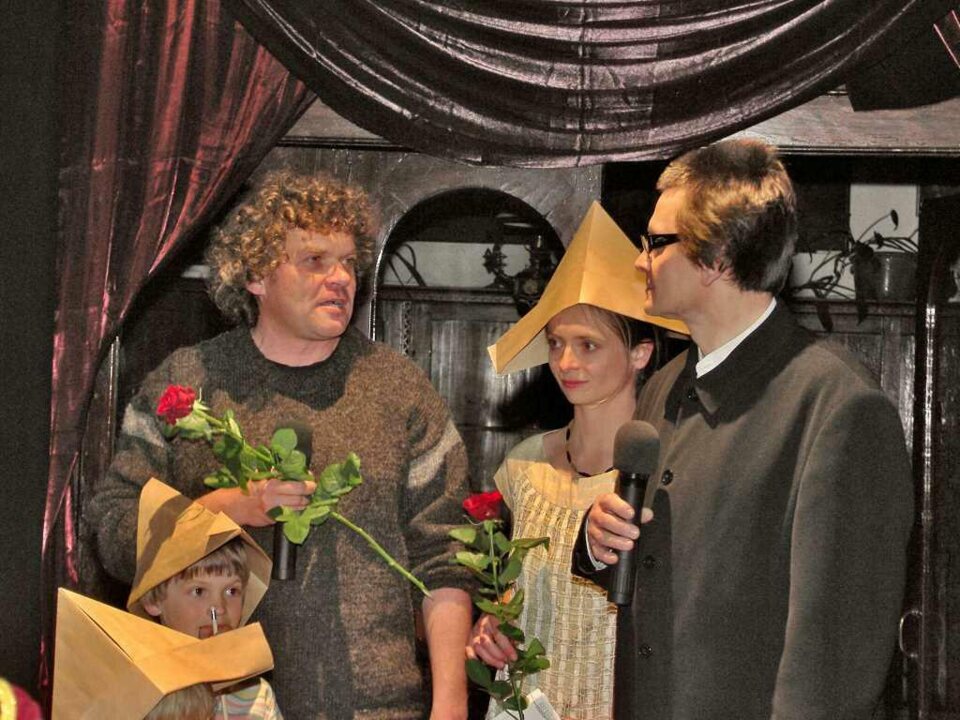 Marcin Rząsa - wernisaż w Teatrze Witkacego