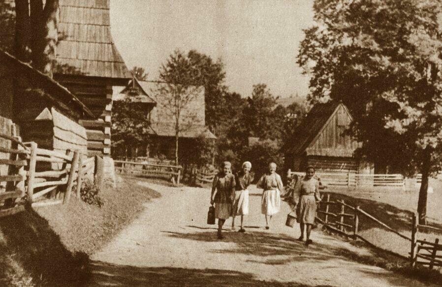 Zakopane i Tatry na starych fotografiach