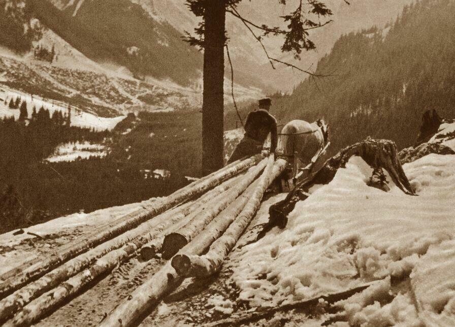 Zakopane i Tatry na starych fotografiach