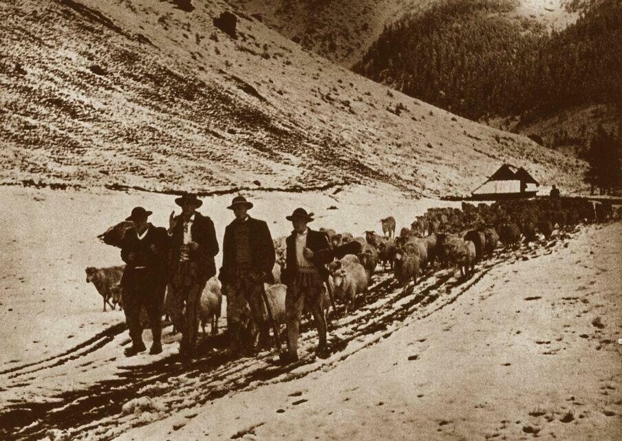 Zakopane i Tatry na starych fotografiach