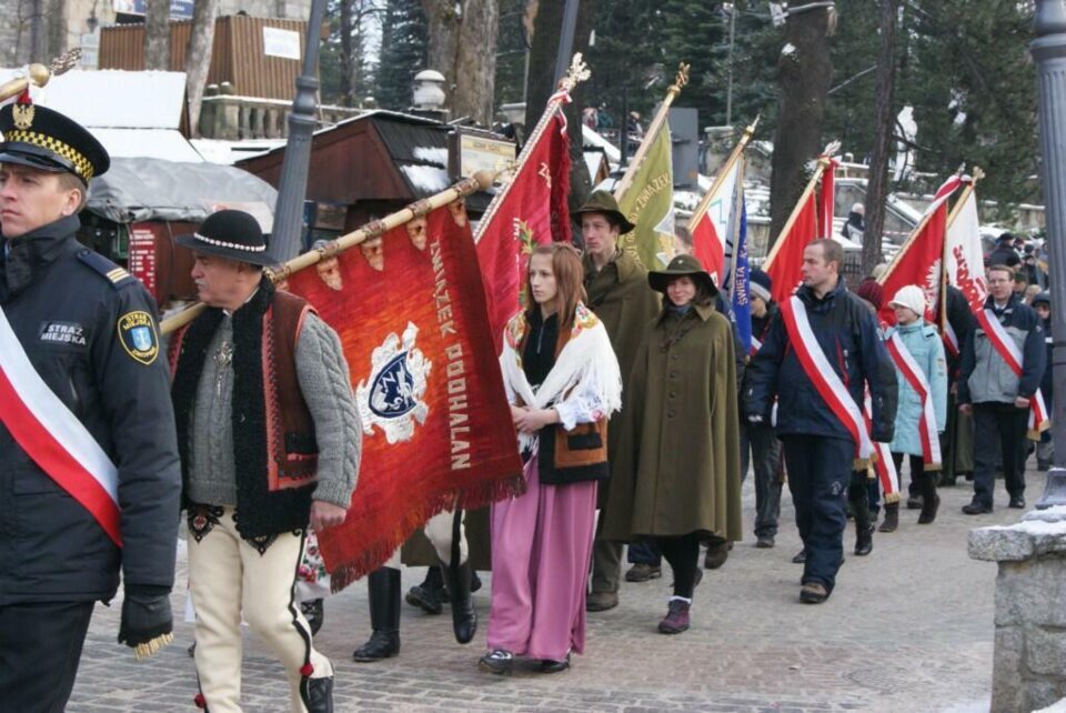 Styczeń 1945 - urocz. rocznicowe Zakopane _8