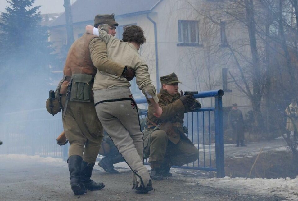Inscenizacja historyczna w Waksmundzie_33