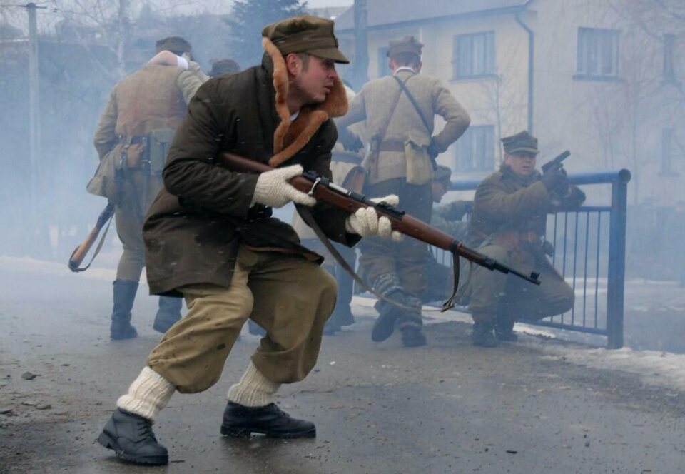 Inscenizacja historyczna w Waksmundzie_34