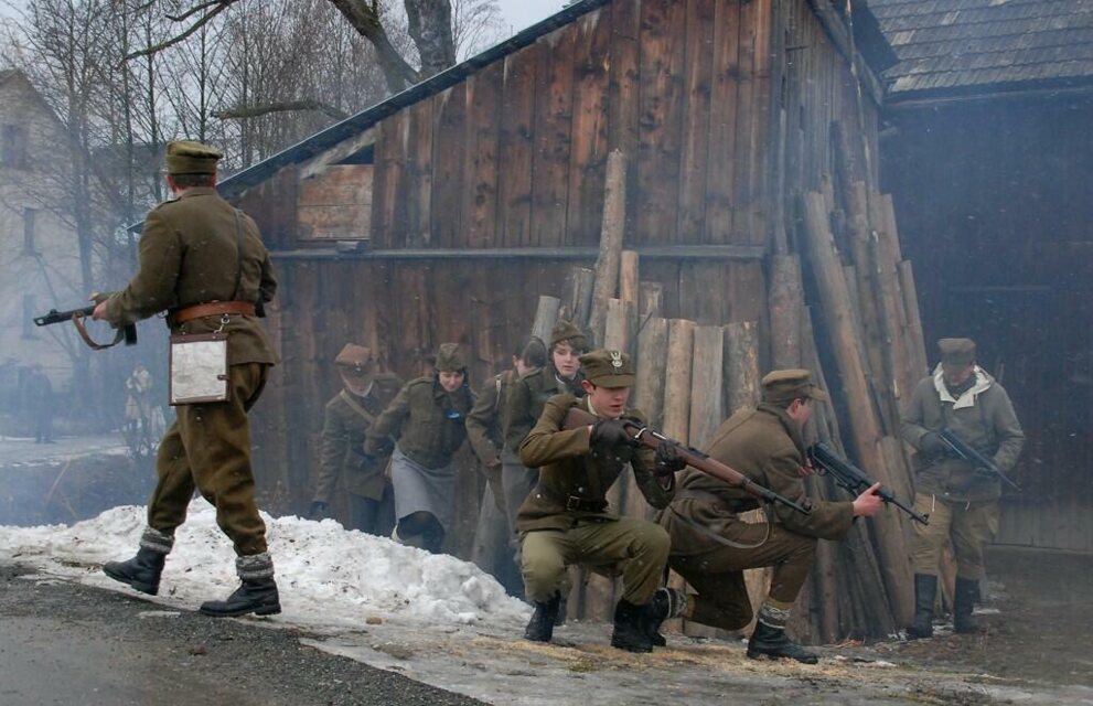 Inscenizacja historyczna w Waksmundzie_36