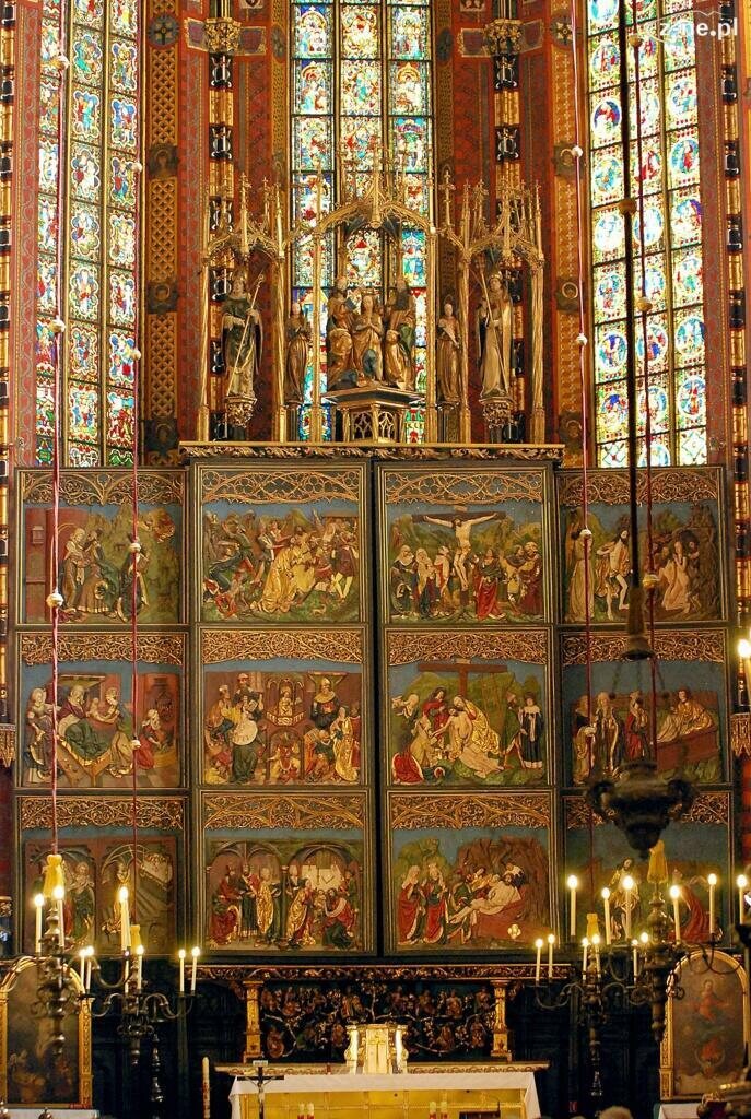 Kraków - Kościół Mariacki i Katedra na Wawelu_29