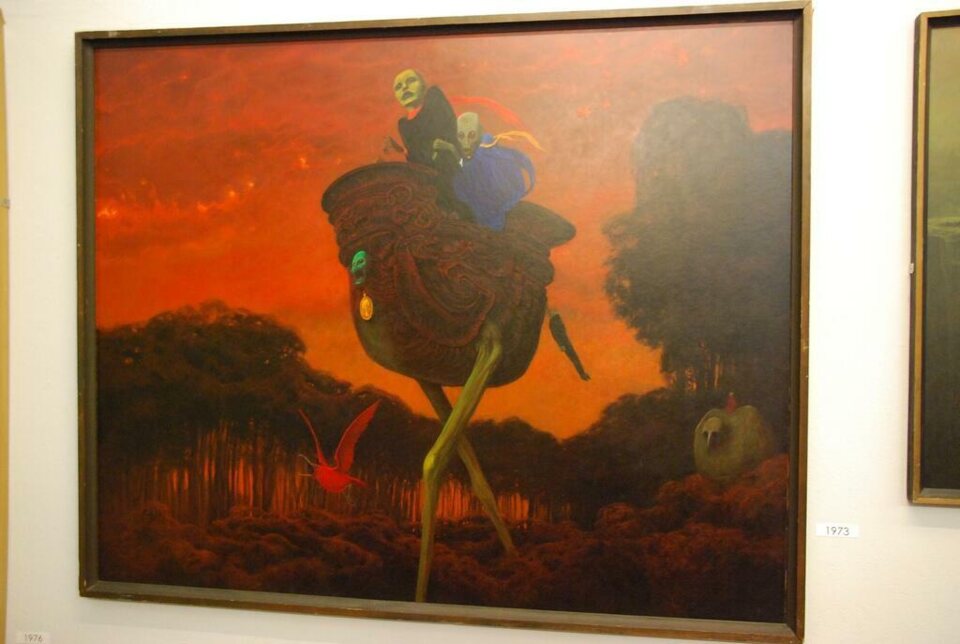 Beksiński - wystawa w Muzeum w Sanoku_4