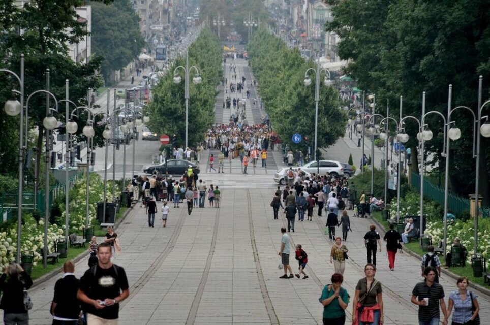 XXIX Pielgrzymka - wejście do Częstochowy_23