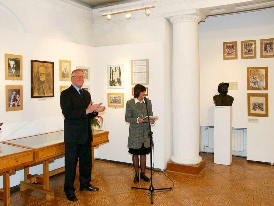 Otwarcie wystawy "Górale, Górale" w Galerii Sztuki na Kozińcu.