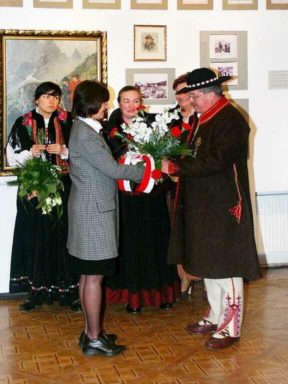 Otwarcie wystawy "Górale, Górale" w Galerii Sztuki na Kozińcu.