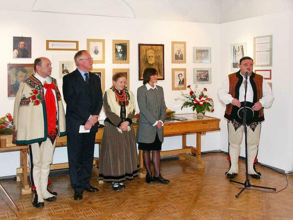 Otwarcie wystawy "Górale, Górale" w Galerii Sztuki na Kozińcu.