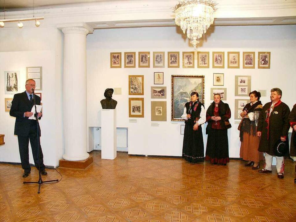 Otwarcie wystawy "Górale, Górale" w Galerii Sztuki na Kozińcu.