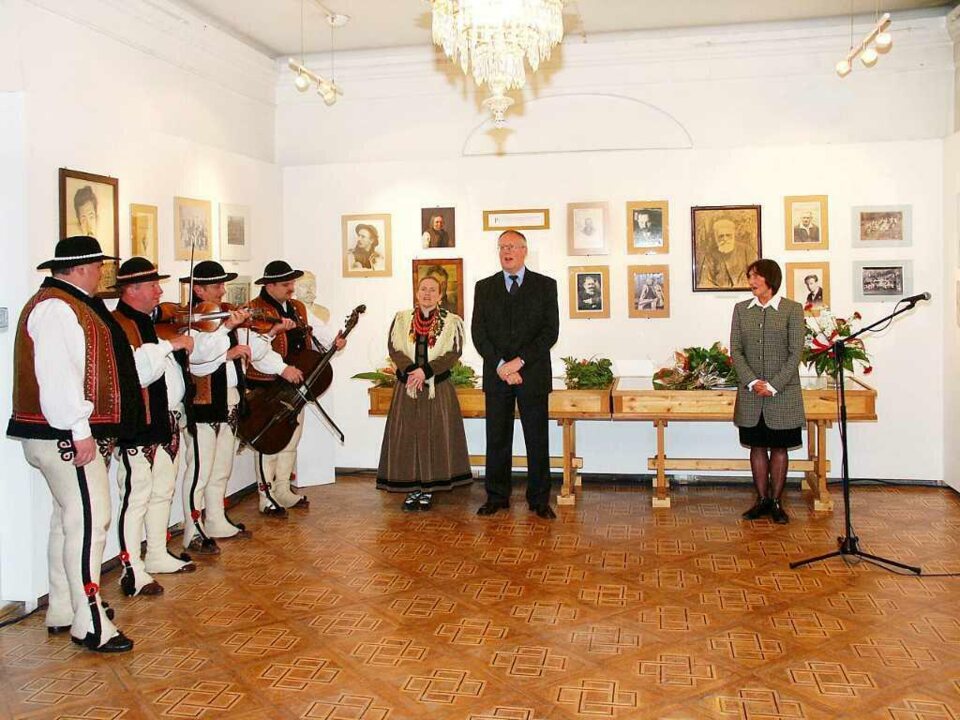 Otwarcie wystawy "Górale, Górale" w Galerii Sztuki na Kozińcu.