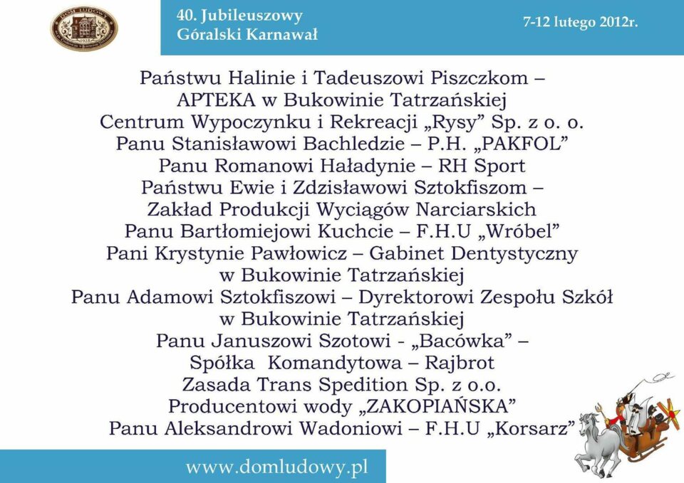 40. Jubileuszowy Góralski Karnawał _30