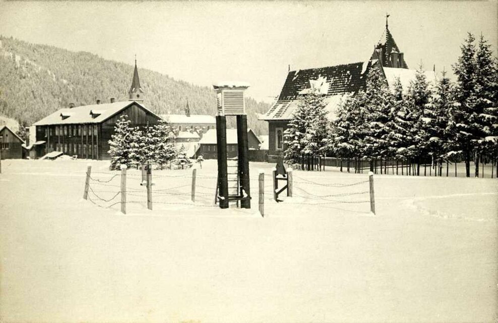 Stacja meteorologiczna w Zakopanem - 1912 r. (fot. arch. Muzeum Tatrzańskiego)