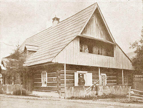 Dom Krzeptowskiego przy ul. Kościeliskiej. 1870r. pierwsze kasyno zakopiańskie