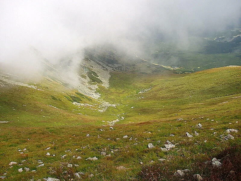 Widok z Kasprowego Wierchu