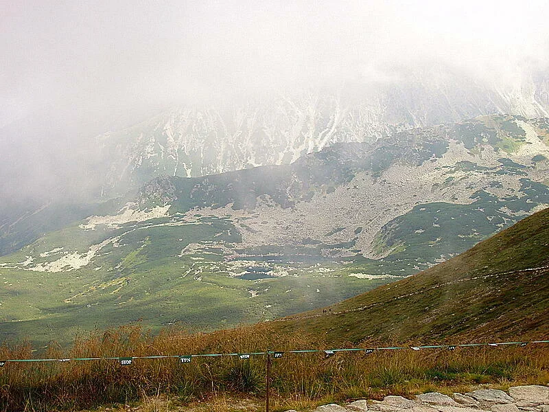 Widok z Kasprowego Wierchu