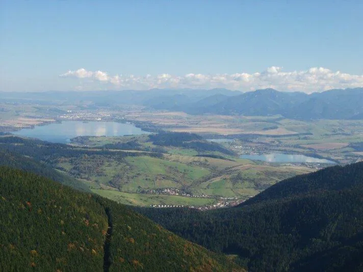 Liptov Nizke Tatry spod sedla Vraca