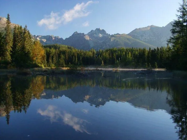 Nove Strbske pleso Voli hreben Popradsky hreben Vysoka Tupa